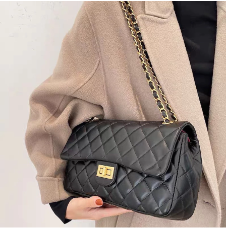 Corrente transversal para bolsa dourada