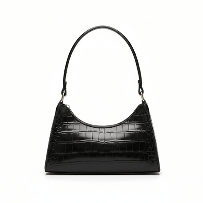 Bolso de Hombro para Mujer con Textura de Cocodrilo Modelo Rouge