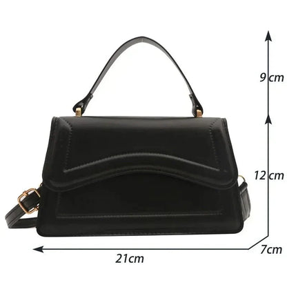 Bolso Transversal Feminino com Design Estruturado Modelo Belle Époque