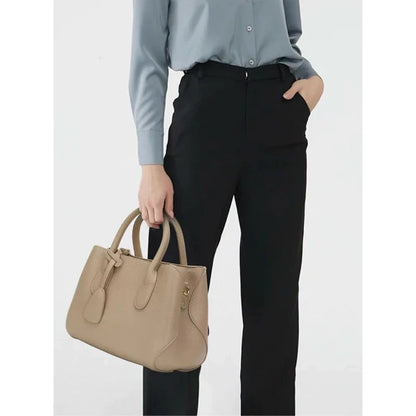 Bolso de Mujer Mediano Estructurado con 3 Compartimentos y Correa Cruzada Modelo Lorraine